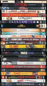 LOTTO 25 DVD TOMB RAIDER, L’ERETICA, FENECH, KINKONG, PULP FICTION, FACELESS - Foto 1 di 1