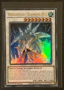 Windwitch - Diamond Bell | BLVO-EN043 | Ultra Rare | 1st Edition | YuGiOh - Picture 1 of 3