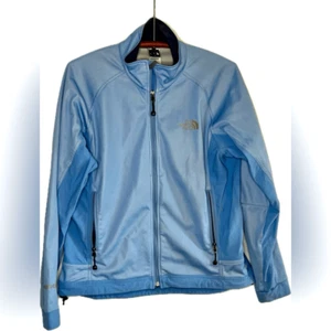 The North Face Light Blue Windbreaker ~ Fight Series Windstopper ~ Women’s LG - Picture 1 of 11