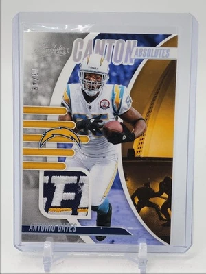 PARCHE HOLO PLATA ANTONIO GATES 2025 ABSOLUT CANTON ABSOLUTES/49 Q2098 Foto 1 de 2
