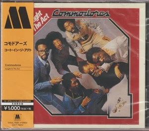 COMMODORES "CAUGHT IN THE ACT" BRAND NEW JAPANESE CD REISSUE 1975, 2019 - Picture 1 of 2