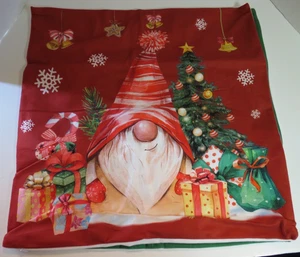 4 Piece Christmas Light Pillow Covers Merry Christmas Holiday LED Lights 18"x18" - Picture 1 of 9