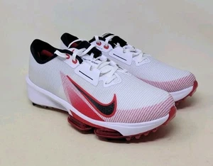Men's Size 11 Nike Air Zoom Infinity Tour 2 Golf Shoes WIDE White FD0218-101 New - Picture 1 of 10