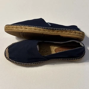 Zapatos Alpargata VISCATA Barcelona Talla 44 US 11 Hombre Azul Marino Hechos a Mano en España - Imagen 1 de 7