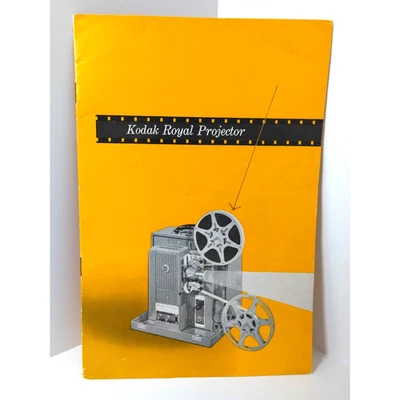 Manual de instrucciones del propietario del proyector Kodak Royal - Eastman Kodak - ENVÍO RÁPIDO Foto 1 de 4
