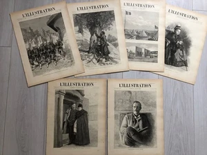 6x Revues L'ILLUSTRATION  (1897) FRIDTJOF NANSEN Pole Nord North RECIT COMPLET - Foto 1 di 12