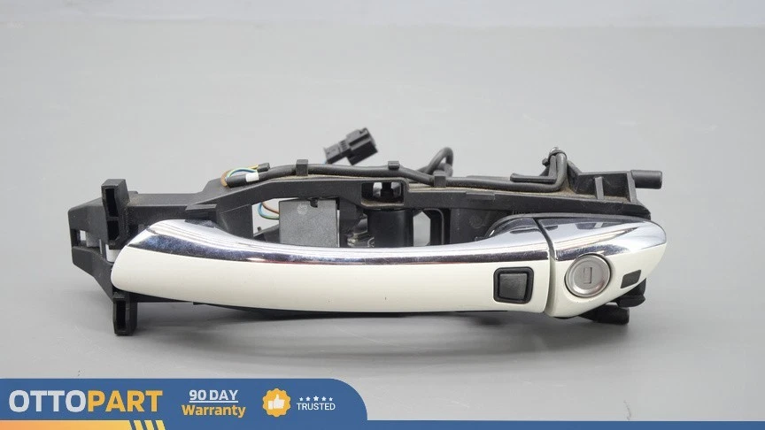 Maçaneta externa dianteira esquerda do lado do motorista Mercedes W219 CLS550 2006-2011 fabricante de equipamento original - Imagem 1 de 4