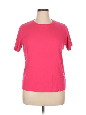 Camiseta Jones New York Signature Mujer Rosa Activa 1X Plus Foto 1 de 4
