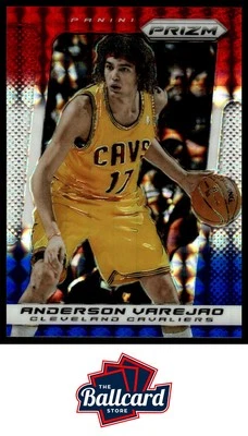 2013-14 Panini Prizm #179 Anderson Varejao Prizms Red White and Blue Mosaic - Image 1 of 2
