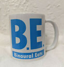 Binaural Eats - White 11oz Ceramic Coffee Mug w/Quotes