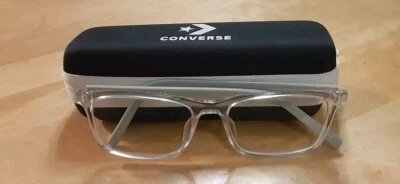 Converse CV5049 Clear/Gray Frame 54-17-145 Glasses With Case Foto 1 de 4