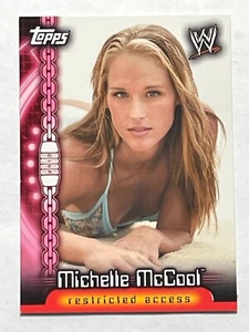 Michelle McCool 2006 Topps WWE Insider Restricted Access Divas Bikini SP #D3 - Picture 1 of 2