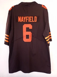 Baker Mayfield Nike  #6  Cleveland Browns Home Game Jersey Size XL - Picture 1 of 8