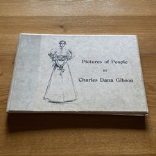 Pictures of People by Charles Dana Gibson  Illustrations  1900 Hardback Vintage