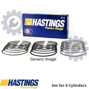 PISTON RING KIT FOR CHEVROLET LE3 4.1L 6cyl G10 Extended Cargo Van JEEP 4.0L 