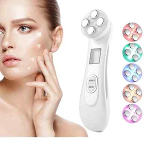 5-IN-1 HF Radiofrequenz Elektroporation LED Photon Beauty Gerät Hautlifting - Bild 1 von 8