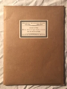 Heinrich v. Kleist: Die Heilige Cäcilie - Limitiert 144/150 - 1923 - Sehr selten - Picture 1 of 6