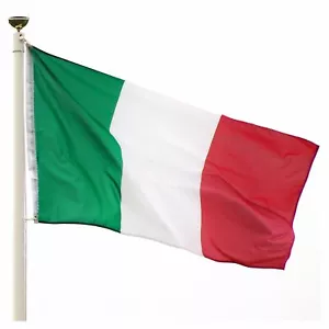 More details for italian italy italia large 5x3ft flag for world cup sports rugby events football