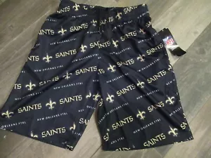 New Orleans Saints Shorts Size Boys Large 14-16 new with tags Free Ship - Picture 1 of 4