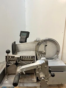 Bizerba Meat Slicer A404 DIGITAL AUTO SLICER STACKER BACON, MEAT MADE IN GERMANY - Picture 1 of 12