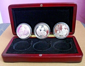 2006 DIAMOND REFLECTIONS 925 SILVER PROOF QUALITY X 3 CROWN SET ONLY 999 SETS - Picture 1 of 12