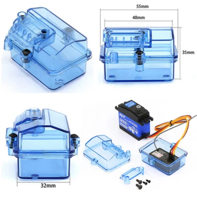 Für RC Auto Modell Boot ESC Empfänger Box Wasserdicht Empfänger Schutzhülle - Bild 1 von 4