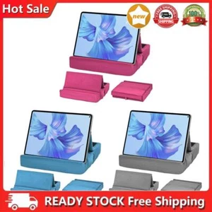 Tablet Pillow Stand with Pocket Tablet Holder Dock Angle Adjustable for Reading  - Bild 1 von 15