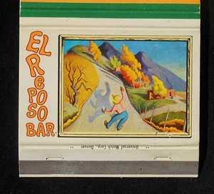 Valla publicitaria Royal Flash de 1960 El Reposo en el Ramada Inn Gallup casi nueva McKinley Co MB - Imagen 1 de 1