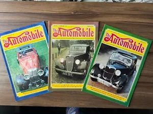 The Automobile Jan/ Feb/Mar 1987 Vintage Car Magazines Bundle - Picture 1 of 5