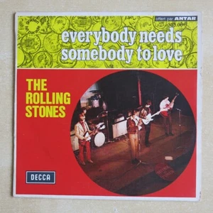 THE ROLLING STONES Everybody Needs Somebody To Love Französisch 7" in Bildhülle - Bild 1 von 4