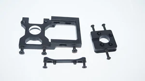 Losi DBXL E 2.0 Motorhalterung mit Adapter schwarz DBXL-E LOS252058 - Bild 1 von 1