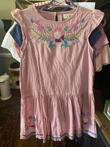 Girl's Peek Kids Outfit size 12 Embroidered Dress - Picture 1 of 3