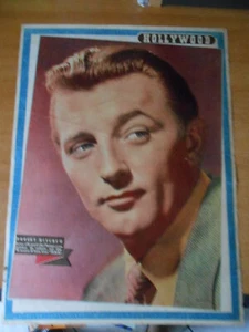 ritaglio-clipping-ROBERT MITCHUM-galleria di HOLLYWOOD-cm.28x37 - Picture 1 of 1
