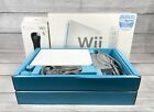 Nintendo Wii System Console White Rvl-001 Bundle W/Wii Sports W/ Box + Remote