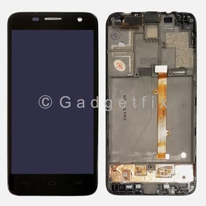 Digitalizador de pantalla táctil LCD Alcatel Idol Mini 6012A 6012D 6012X 6012W + marco - Imagen 1 de 5