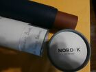 Nordik Leather Desk Mat Cable Organizers (2) (Blue/Brown 35 X 17 inch)
