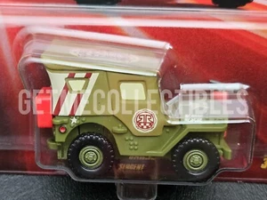 DISNEY PIXAR CARS RACE & RESCUE SARGE 2025 SAVE 6% GMC - Picture 1 of 3