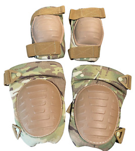 USGI Knee and Elbow Pad Set - OCP - Brown