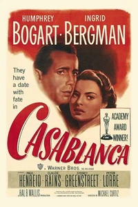 8115.Decoration Poster.Home Room wall art design.Casablanca movie.Bogart Bergman - Picture 1 of 1