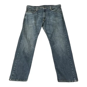 Levi's Levi Strauss 505 Jeans Mens 40x30 Straight Fit Denim Med Wash Blue - Picture 1 of 6