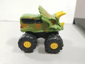 Road Rippers Rev-up Monsters Green Tricera Dino Monster Truck Van Toy State - Picture 1 of 6