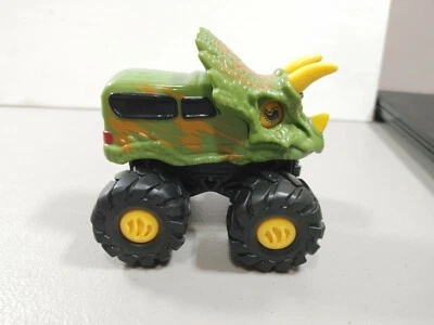 Road Rippers Rev-up Monsters Green Tricera Dino Monster Truck Van Toy State - Image 1 of 4