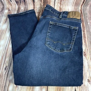 Pantaloni denim jeans blu American Eagle Flex SLIM TAPER uomo taglia 41x32 - Foto 1 di 10