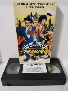 Un Quijote Sin Mancha Cantinflas Mario Moreno y Lupita Ferrer (VHS Spanish) - Imagen 1 de 5