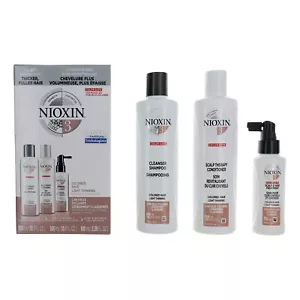 Nioxin 3D Care System Kit 3, For Colored Hair Light Thinning, Balanced Moisture - Picture 1 of 4