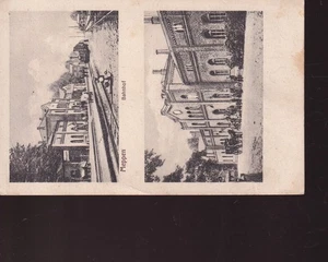 56/ ALTE POSTKARTE MEPPEN BAHNHOF GELAUFEN - Bild 1 von 1