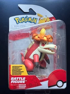 2025 Jazwares Pokemon Battle Figur Crocalor 3" Articulated - Bild 1 von 5