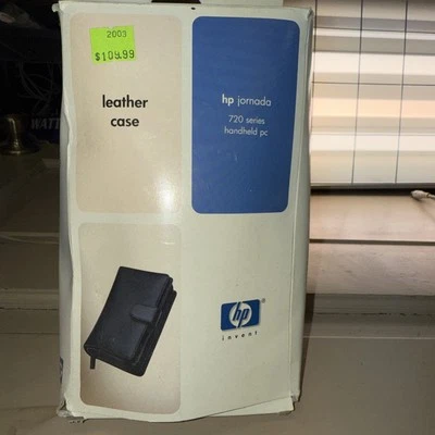Custodia in pelle HP vintage per Jornada 680 690 710 720 728 (F1227A#ABA). Scatola nuova  - Immagine 1 di 4