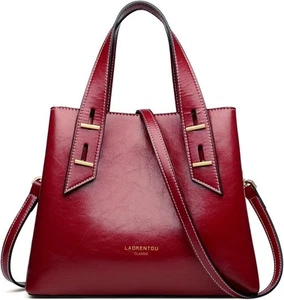 LAORENTOU Women Crossbody Handbags Cow Leather Satchel for Women... - Picture 1 of 6