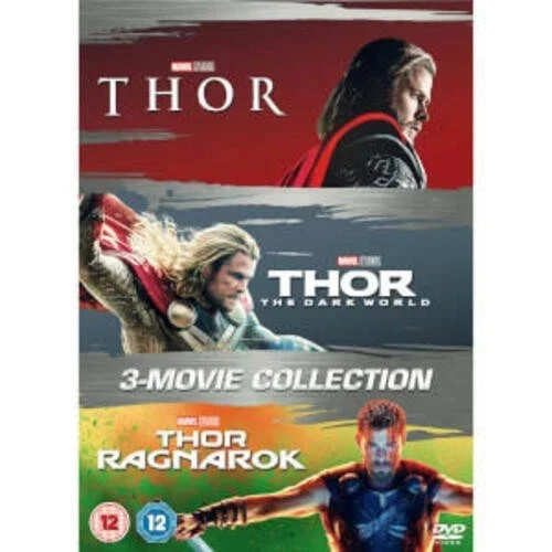 Thor 1-3 Trilogy Complete DVD Collection : Thor / Thor: The Dark World / Thor .. - Image 1 of 4